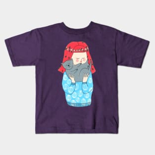 Cat Playtime Kids T-Shirt